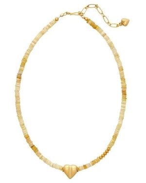 Brinker & Eliza Confetti Necklace - Metallic