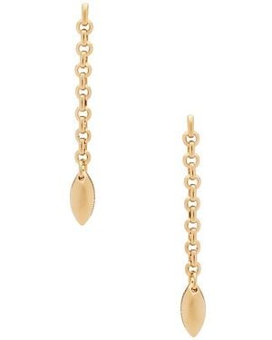 Jennifer Fisher Link Linear Earrings - White
