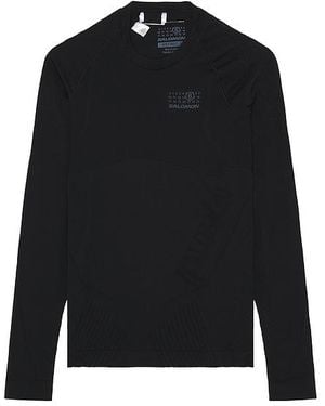 MM6 by Maison Martin Margiela トップ - ブラック