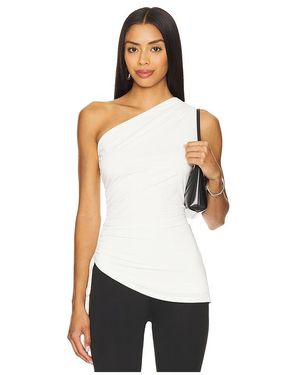 superdown Myna Asymmetrical Top - White