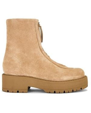 SCHUTZ SHOES Farrah Bootie - Natural