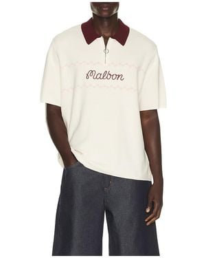 Malbon Polo-Sweater Benny - Blau