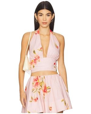 Lovers + Friends Petal Top - Pink