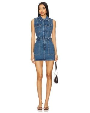 GOOD AMERICAN Fit For Success Sleeveless Mini Dress - ブルー