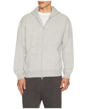 Beyond Yoga Luxefleece Full Zip Hoodie - Grey