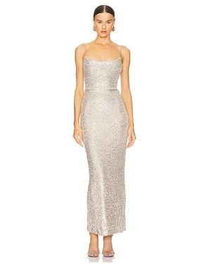 Nookie Lovers Nothings Sequin Gown - White
