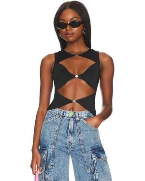 OW Collection Chiara Top - Blue
