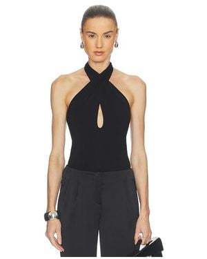Sans Faff Cross Bamboo Bodysuit - Blue