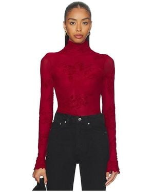 Free People You Decide Long Sleeve - Red