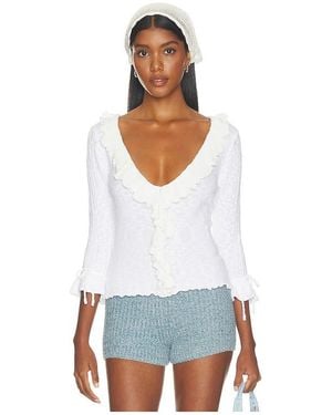 With Jean Bianca Top - White