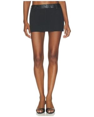 BY.DYLN Penny Micro Skirt - Black
