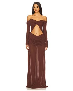 Natalie Rolt Emily Gown - Brown
