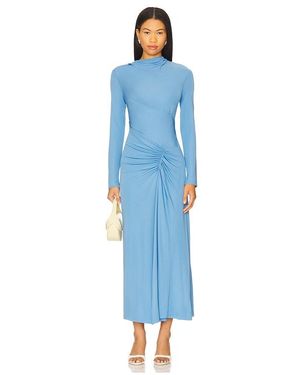 Jonathan Simkhai Midi-Kleid Ferrera - Blau