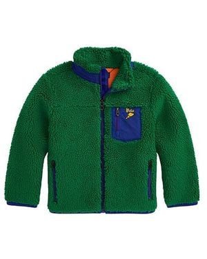 Polo Ralph Lauren フリースフルジップフリーススウェットシャツ - グリーン