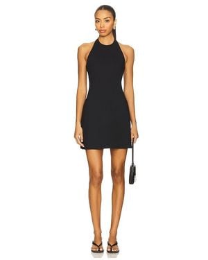 Susana Monaco Halter Flare Dress - Black