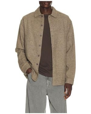 KROST Eco Relaxed Chevron Shirt - Brown