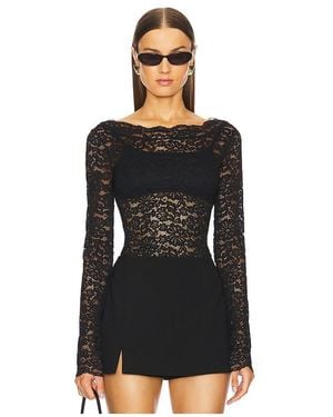 L'academie 'Academie Hollis Top - Black