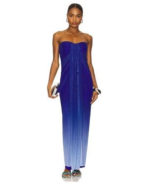 Baobab Maxikleid Lena - Blau