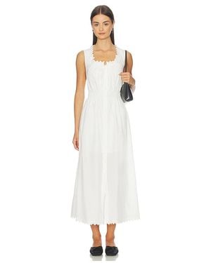 FRAME The Serene Midi Dress - White