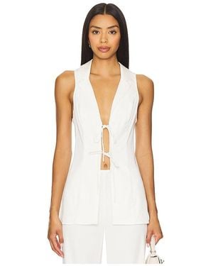 House of Harlow 1960 X Revolve Arlo Vest Top - White