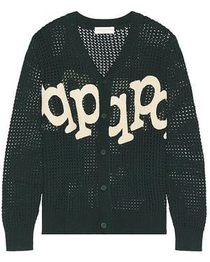 Museum of Peace & Quiet Etched Crochet Cardigan カーディガン - グリーン