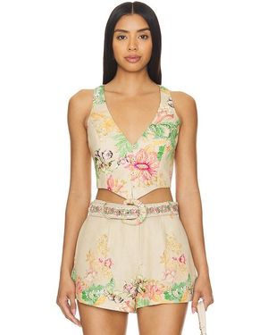 Hemant & Nandita X Revolve Pahi Linen Vest - Natural