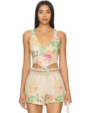 Hemant & Nandita X Revolve Pahi Linen Vest - Natural