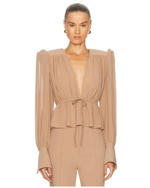 Camila Coelho Amada Top - Natural