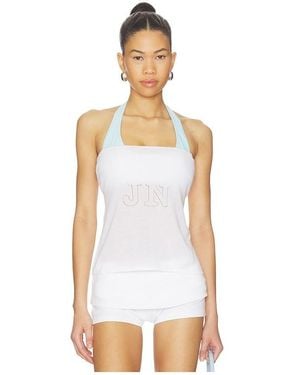 Frankie's Bikinis X Jennie Margot Knit Tube Top - White