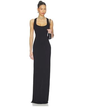 ÉTERNE Soft Jersey Hedi Maxi Dress - Blue