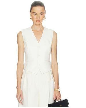 Anine Bing Mario Vest - White