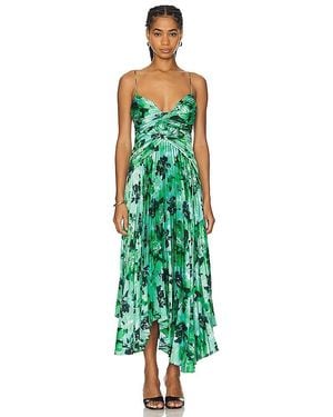 Acler Lancashire Midi Dress - Green