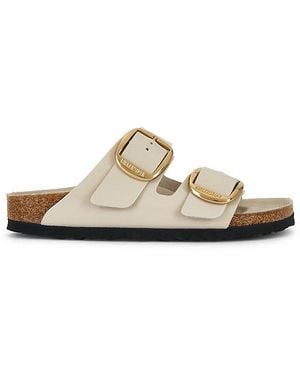 Birkenstock Arizona Big Buckle High Shine Sandal - White
