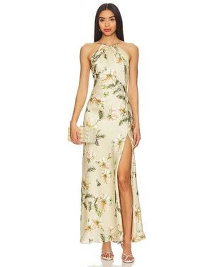 Astr Elynor Dress - メタリック