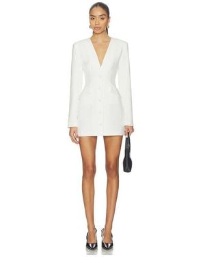 ALL THE WAYS Elizabeth Blazer Dress - White