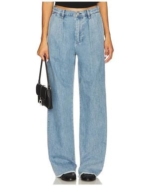 Denimist Hose Mit Zwei Bundfalten Blair - Blau