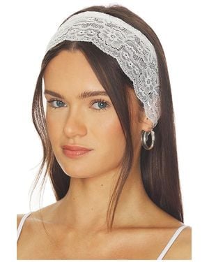 Frankie's Bikinis X Paige Lorenze Lover Lace Headband - Brown
