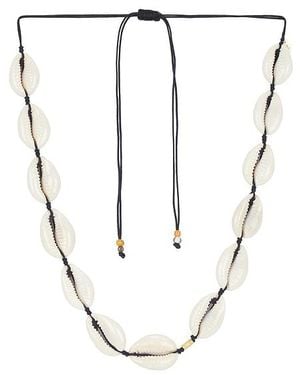 Anni Lu Shelly Necklace - White