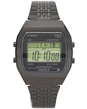 Timex T80 36mm Stainless Steel Watch - Gray