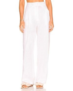 AEXAE Linen Pants - White
