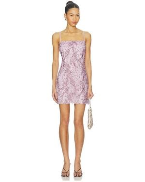With Harper Lu Shift Mini Dress - Red