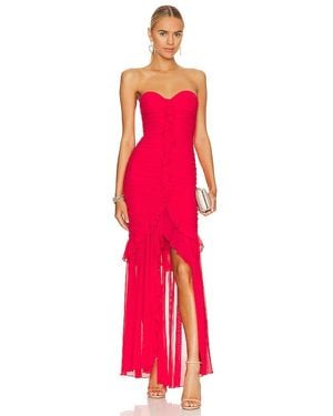 MAJORELLE Giules Gown - Red