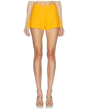 Cult Gaia Ace Short - Yellow