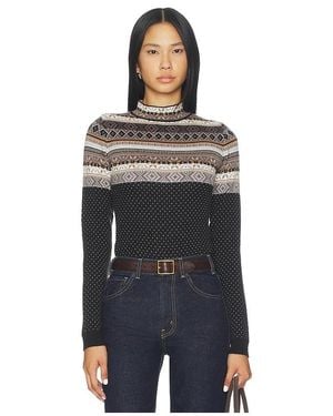 Free People Winter Warmer Bodysuit - Negro