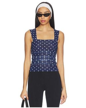 Steve Madden Rorry Knit Top - Blue