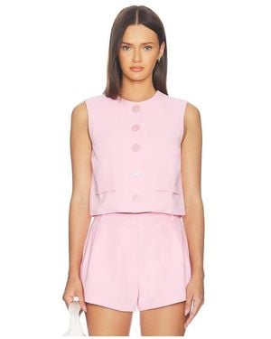 Amanda Uprichard Oberteil Jeremiah - Pink