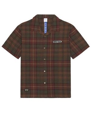 Rivvia Projects Vv Plaid Shirt - Brown