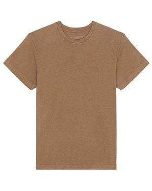 Nili Lotan Bradley Tee - Brown