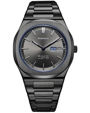 D1 Milano Uhr - Schwarz