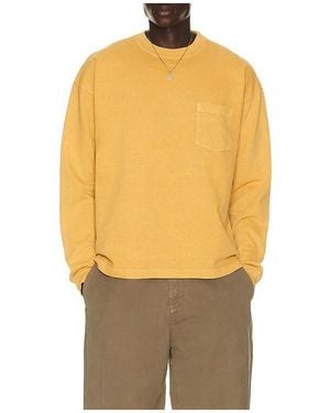 Agolde Shirt Lucan - Gelb